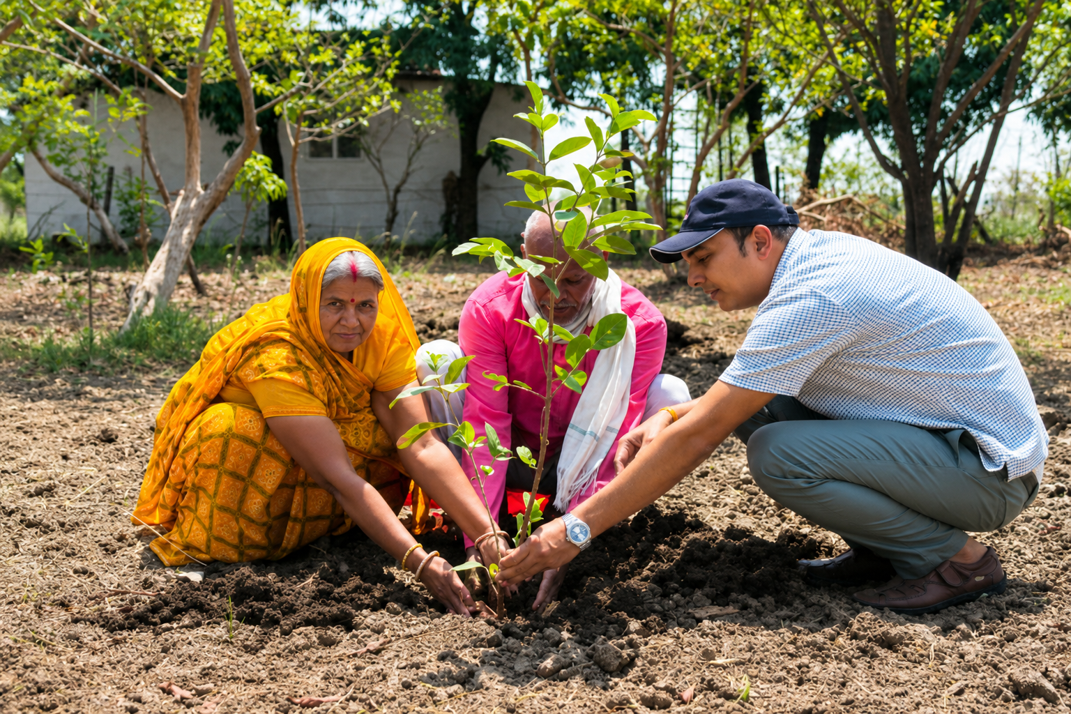 Tree Plantation Drive — Earth Day Campaign